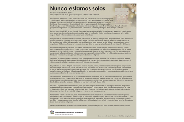 Bishop Eaton’s Christmas Message – 2020 (Spanish)