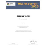 2025 Mission Support TY Certificate Thumbnail Image