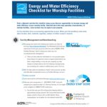 Energy Checklist Worship Facilities ELCA 2024