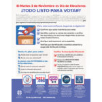 Get ready to vote checklist - Spanish Thumbnail Image