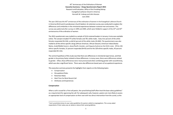 45th Ordination Anniversary Full Report