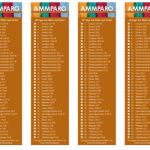 AMMPARO 40 Days of Scripture & Prayer bookmark - GERMAN