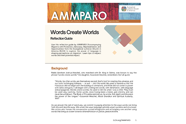 AMMPARO Words Create Worlds