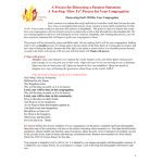 Process for Discerning Purpose Statement