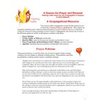 Season for Prayer and Renewal