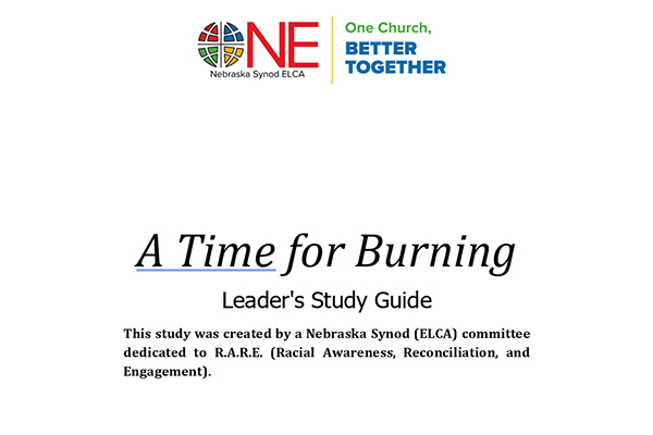 A Time for Burning - Leaders Study Guide Thumbnail Image