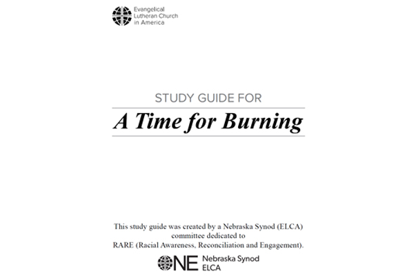 A Time for Burning Study Guide