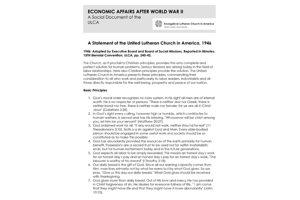 ULCA After World War II