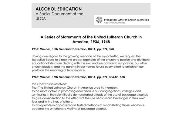ULCA Alcohol Education