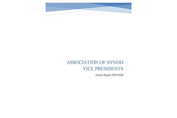 2025-2026 Report of the Association of Synod Vice Presidents Thumbnail Image
