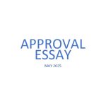 Approval Essay 2025 Thumbnail Image