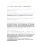 Approval Information Form - Spanish