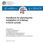 Handbook for planning the Installation of a Bishop in ELCA synods