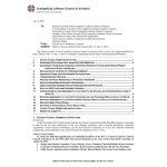 Church Council Actions Mar 31 - Apr 2