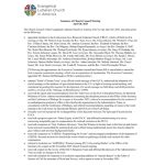 Church Council Summary Apr. 2023
