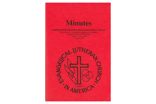 1987 Actions of the Churchwide Assembly