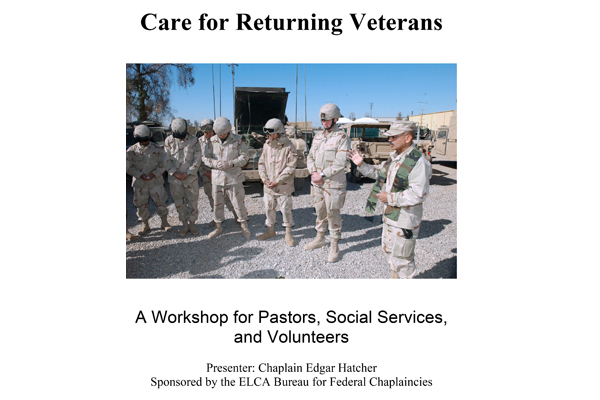 Care for Returning Veterans Workshop