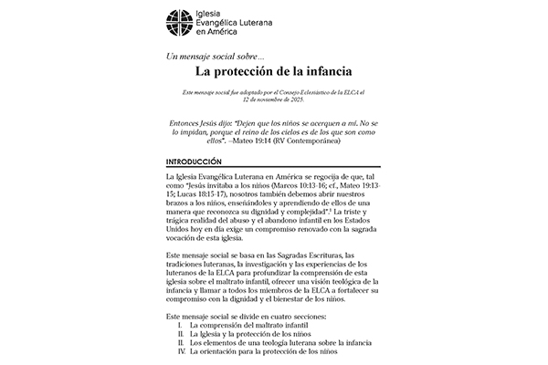 Child Protection Social Message Spanish Online Spanish Thumbnail version