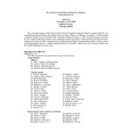 Church Council Minutes November 13-15