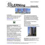 Current Issue of LERNing Newsletter February 2013