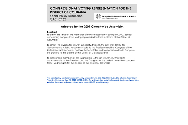 DC Congressional Voting SPR01