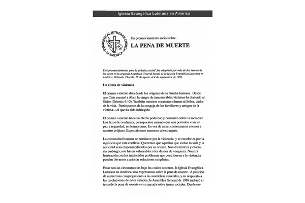 Death Penalty (Spanish)