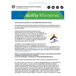 Disability Newsletter Fall 2019