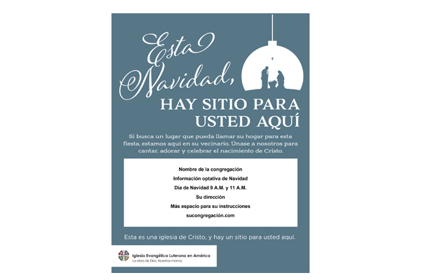 Christmas Ornament Poster – Spanish