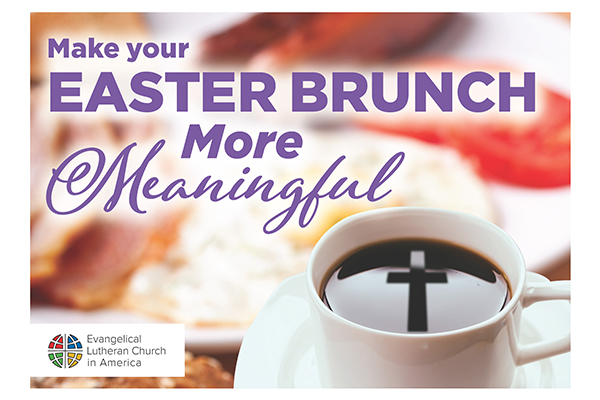 Easter Brunch Postcard