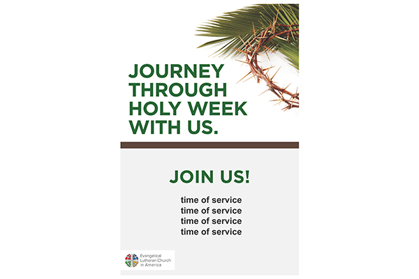 Easter Journey A-Frame Fillable