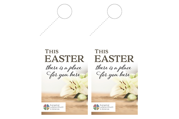 Easter Lily Door Hanger