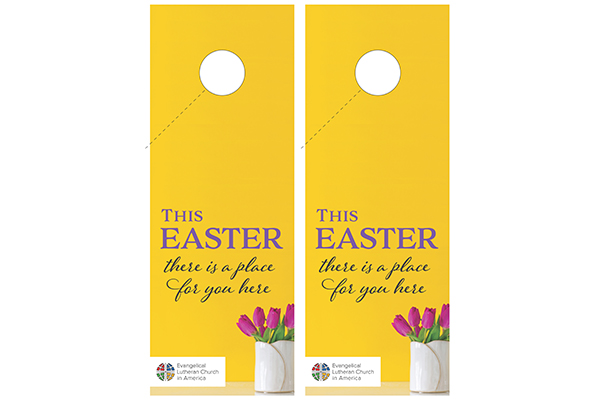 Easter Tulips Door Hanger