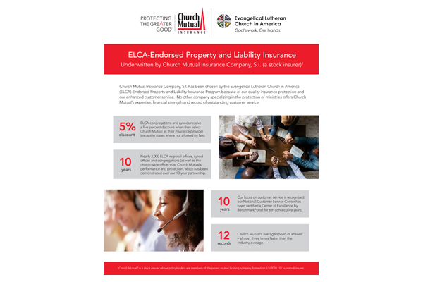 ELCA Endorsed Insurance Program