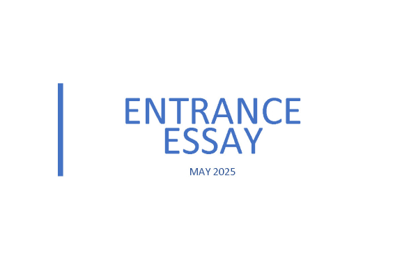 Entrance Essay