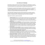 Some Basics for Evaluating