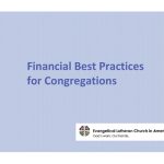 Financial Best Practices for Congregations