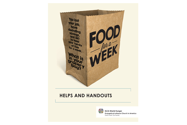 Food for a Week: Helps and Handouts