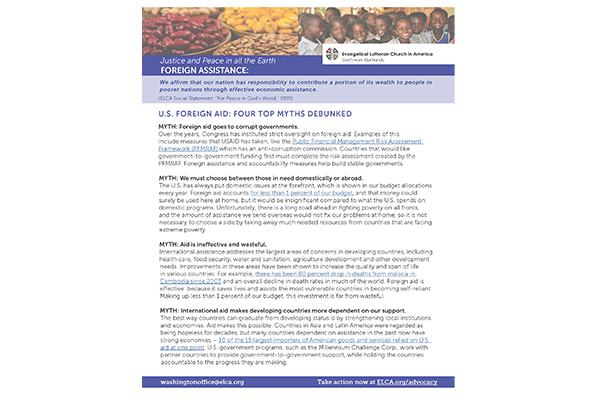 Foreign assistance myths and facts