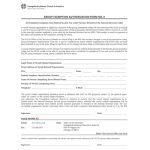 Group Exemption Authorization Form for Synod Related Organizations