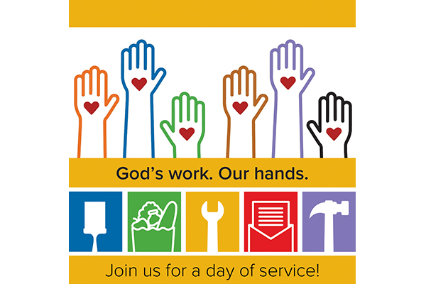 “God’s work. Our hands.” Social Media – no date