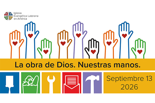 “God’s work. Our hands.” PowerPoint Template (Spanish)
