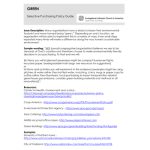 Green Selective Purchasing Policy Guide