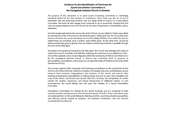 Guidance for the Identification of Nominees Thumbnail Image