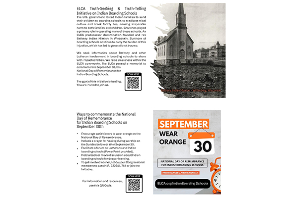 Indian Boarding School Workshop Info Sheet Front Thumbnail Image