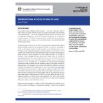 International Access to Health Care