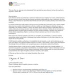 Statement on Israel-Hamas War (Spanish)