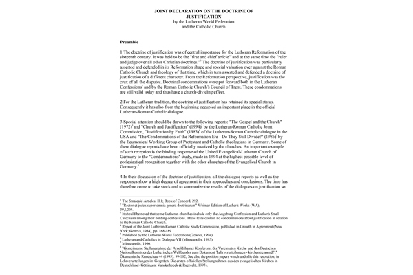 Joint Declaration on the Doctrine of Justification