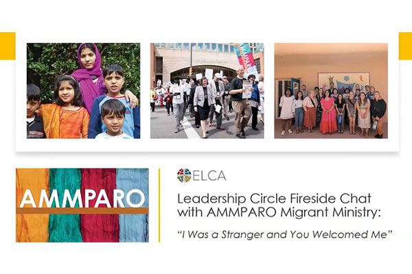 Fireside Chat with AMMPARO Migrant Ministry: “I Was a Stranger and You Welcomed Me”