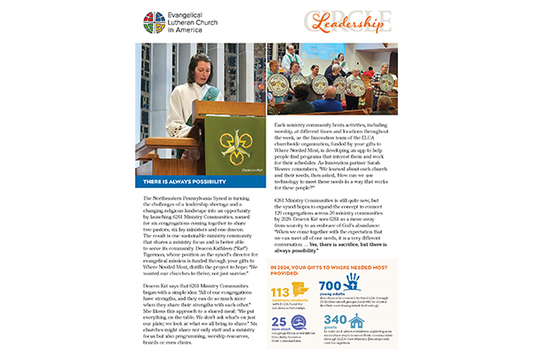 Leadership Circle Congregational One-Pager – Spring 2025