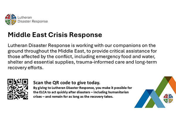 Middle East Crisis Giving Slide – March 2026